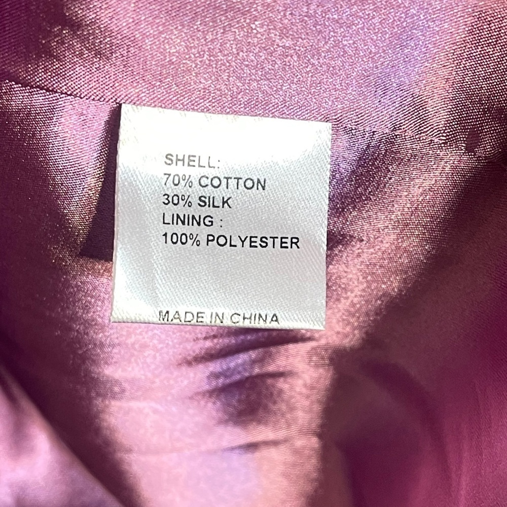 Silk Cynthia Rowley Satin Jacket - Picture 8 of 9